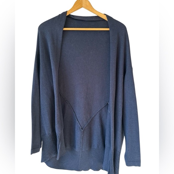 Alashan Cashmere Caroline Grace Cotton Cashmere Mini Duster NWT - Picture 5 of 16